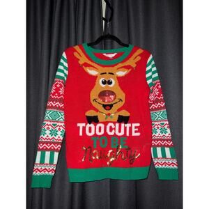 Ugly Christmas Sweater Xmas Size Medium